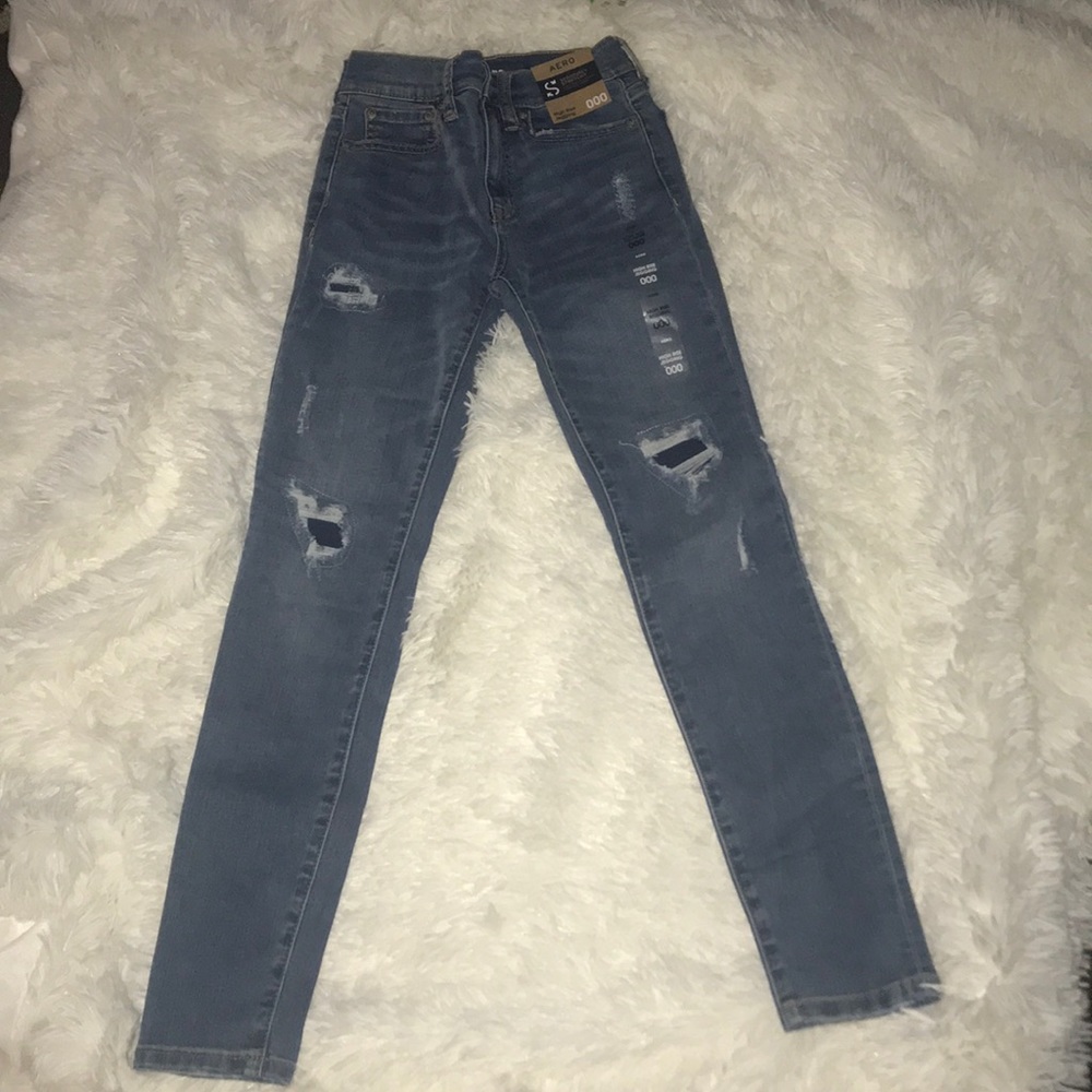 NWT Aeropostale High Rise Jeans Size 000